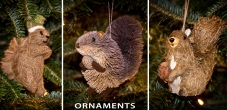 16 - Ornaments - A sampling of squirrels!
