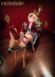 19 - Reindeer - Reindeer pulling Santa's sleigh